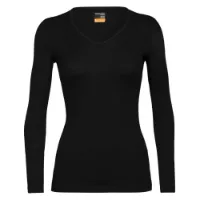 Icebreaker 200 Oasis V Neck Merino Langarm-baselayer