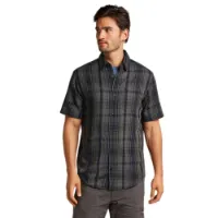 Icebreaker Merino 125 Cool Lite Steveston Plaid Kurzarmhemd