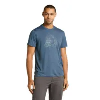 Icebreaker Merino 150 Tech Lite Iii Van Camp Kurzarm-t-shirt