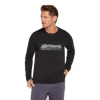 Icebreaker Merino Central Classic Haute Route Langarm-t-shirt