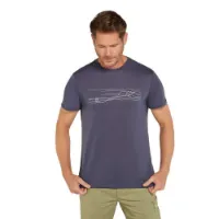 Icebreaker Merino Core Ski Stripes Kurzarm-t-shirt