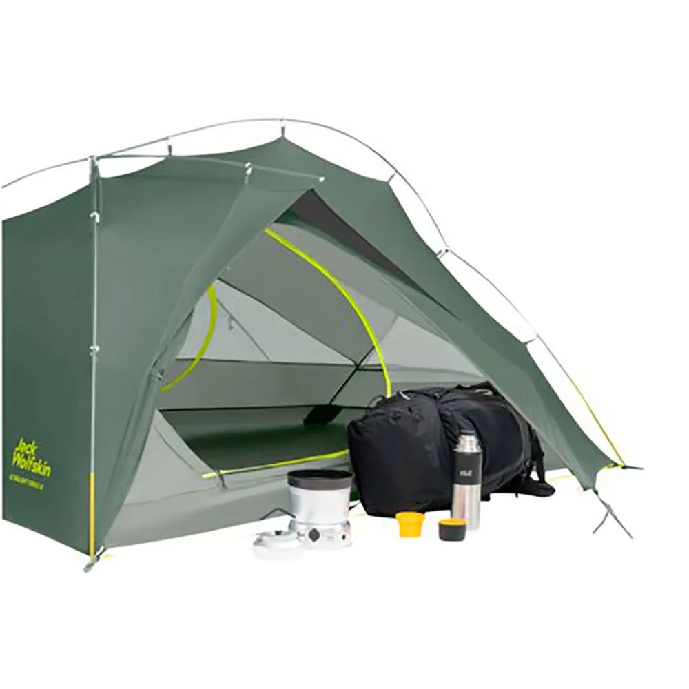 Jack Wolfskin Stratos Lite Iii Zelt, Hedge green, 3PL