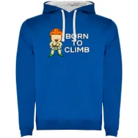 Kruskis Born To Climb Two-colour Kapuzenpullover