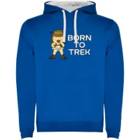 Kruskis Born To Trek Two-colour Kapuzenpullover