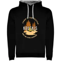Kruskis Camp Is The Reason Bicolor Kapuzenpullover