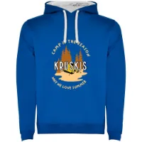 Kruskis Camp Is The Reason Bicolor Kapuzenpullover