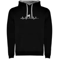 Kruskis Climbing Heartbeat Two-colour Kapuzenpullover