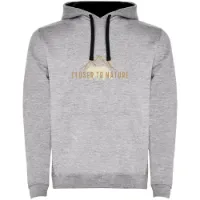 Kruskis Closer To Nature Two-colour Kapuzenpullover