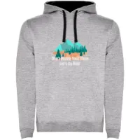 Kruskis Dont Waste Your Time Two-colour Kapuzenpullover
