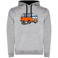 Kruskis Hippie Van Climbing Two-colour Kapuzenpullover