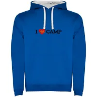Kruskis I Love Camp Bicolor Kapuzenpullover