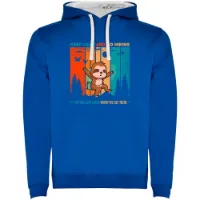Kruskis Keep Calm Sloth Two-colour Kapuzenpullover