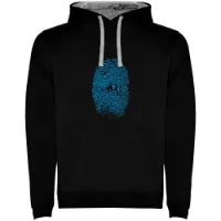 Kruskis Mountain Fingerprint Two-colour Kapuzenpullover