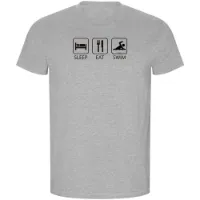 Kruskis Sleep Eat And Swim Eco Kurzarm-t-shirt