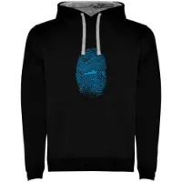 Kruskis Swimmer Fingerprint Two-colour Kapuzenpullover