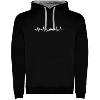 Kruskis Swimming Heartbeat Two-colour Kapuzenpullover