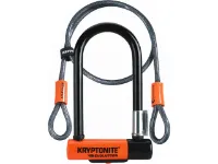 Kryptonite Evolution Mini 7 Bügelschloss mit Kryptoflex® Kabel