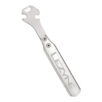 Lezyne Cnc Pedal Rod-with 15 Mm Wrench Openings At 30 And 60 Pedalschlüssel