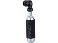 Lezyne Twin Speed Drive CO2 Pumpenkopf mit CO2 Kartusche 25 g
