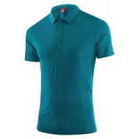 Löffler Merino Tencel Kurzarm-poloshirt