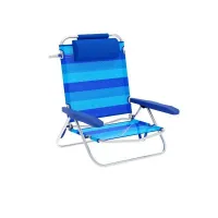 Marbueno Summer 61x68x82 Cm Niedriger Klappstuhl 5 Positionen