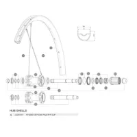 Mavic Its4 Wheel Spare Nabenachse