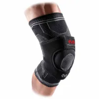 McDavid Elite Engineered Elastic Knee Support With Dual Wrap And Stays Kniebandage