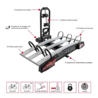 Menabo Alcor Fahrradständer Für 3 Fahrräder