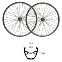 MVtek 700 6b Disc 9/10/11s Gravel-laufradsatz