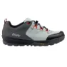 Light grey / fluo red