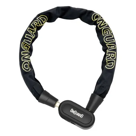 Onguard Antitheft Fastlock 120 Cmx7.5 Mm Kettenschloss, Black / yellow, One Size