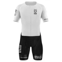 Otso Black & White Kurzarm-trisuit