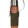 Pasion Morena Tweed G Thermosflasche, Khaki / camel, One Size