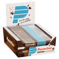 Powerbar Plus Low Sugar 30% Proteinriegelbox Schokoladenbrownie 35g