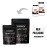Powergym 100 Molkenprotein Schokolade 1800g, One size