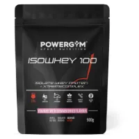 Powergym Isowhey 100 Molkenproteinisolat Joghurt Und Erdbeeren 900g