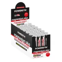 Powergym Magnesium Plus 25ml Fläschchenbox Zitrone 24 Einheiten