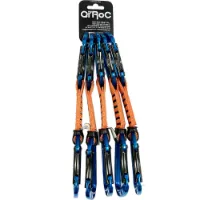 Qi'roc Elektra Poliamida Recto+curvo+exprés 16/25x110 Mm Karabinerhaken 5 Einheiten