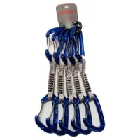 Qi'roc Elektra Recto Clip+curvo Clip+exprés Dyneema 12x120 Mm+mini Karabinerhaken 5 Einheiten