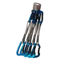 Qi'roc Elektra Straight/curve+express Dyneema 12x170 Mm+mini Karabinerhaken 5 Einheiten