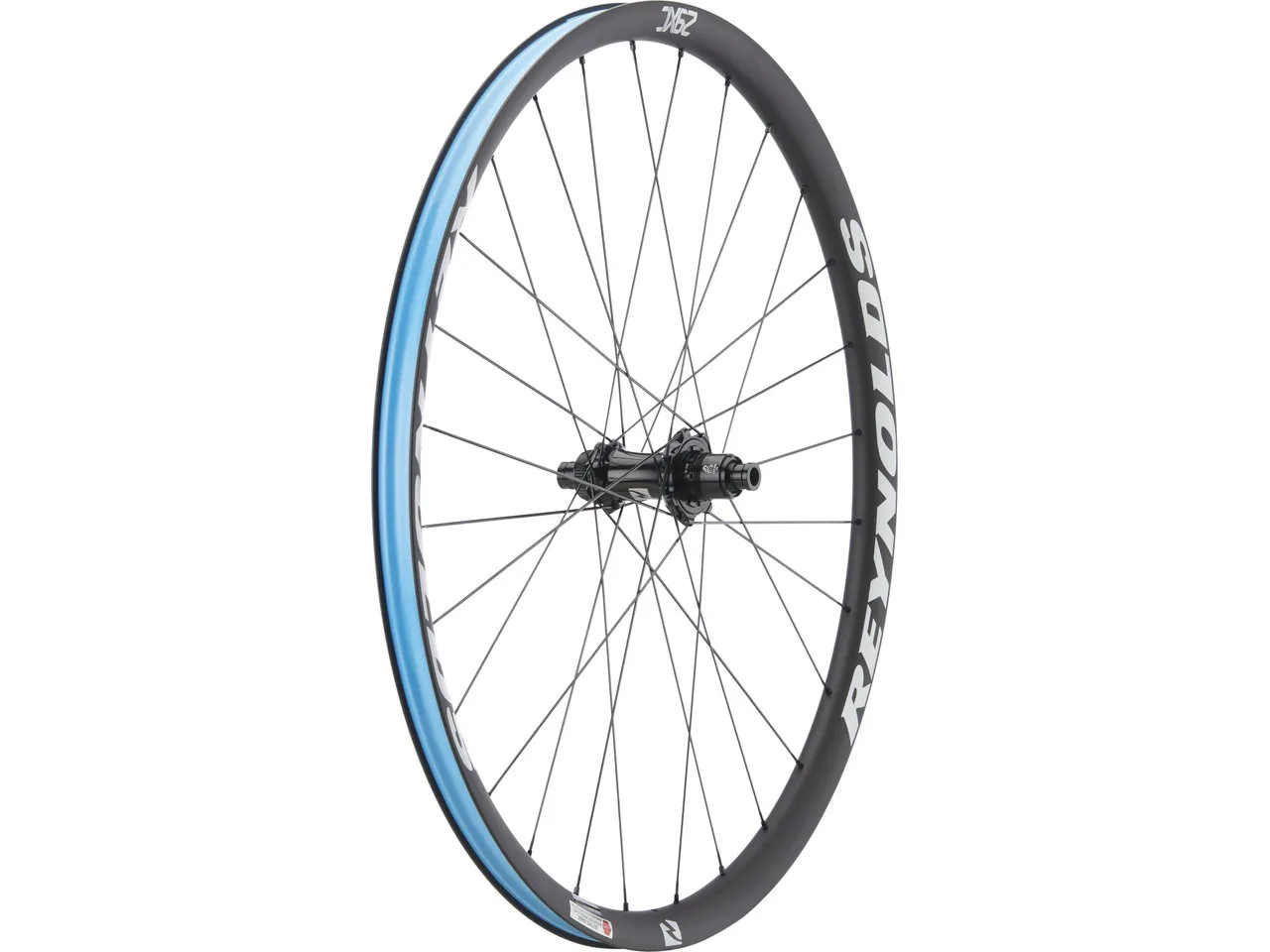 Reynolds BLACKLABEL XC 29" Disc Centerlock Carbon Laufrad - Werkstattverpackung, Schwarz