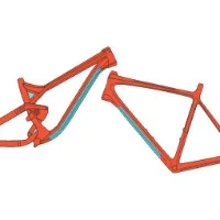 RIDE WRAP Downtube Rahmenschutzaufkleber