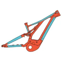 RIDE WRAP Emtb Rahmenschutzaufkleber