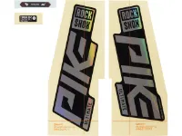 Rock Shox Aufklebersatz für Pike Ultimate Modell 2021