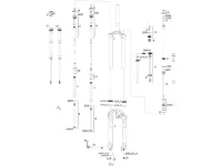 Rock Shox Ersatzteile Pike Boost 15 x 110 mm (A2 / 2017)