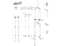 Rock Shox Ersatzteile SID 32 mm Select/Select+/Ultimate (B4 / 2020)