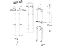 Rock Shox Ersatzteile SID SL 32 mm Select/Select+/Ultimate (C1 / 2021)