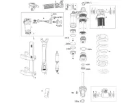 Rock Shox Ersatzteile Super Deluxe Coil (A1-A2 / 2018-2020)