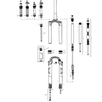 Rock Shox Recon Slv 42os