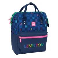Safta 13´´ With Handles Benetton Damero Rucksack